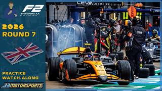🔴 F2 | 2026 | Round 7 | #BritishGP | JBMotorsports | Practice Watch-Along