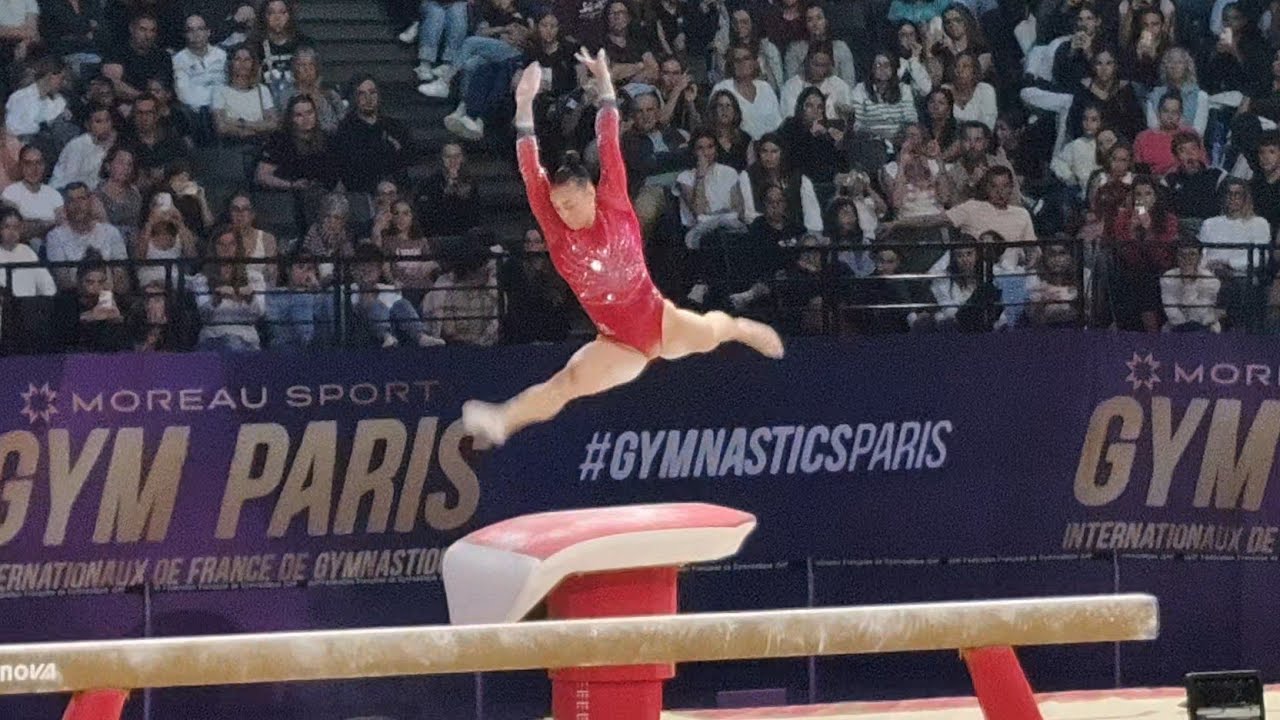 Jessica Gadirova 🇬🇧 - 11,800 Beam - Paris World Cup 2025