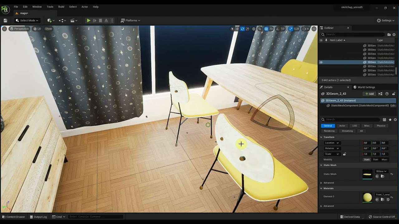 de sketchup vers unreal engine 5 de sketchup vers unreal engine 5