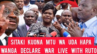 Gladys Wanga caught red-handed chasing UDA members in HOMABAY as ORENGO reveal who sold ODM to RUTO