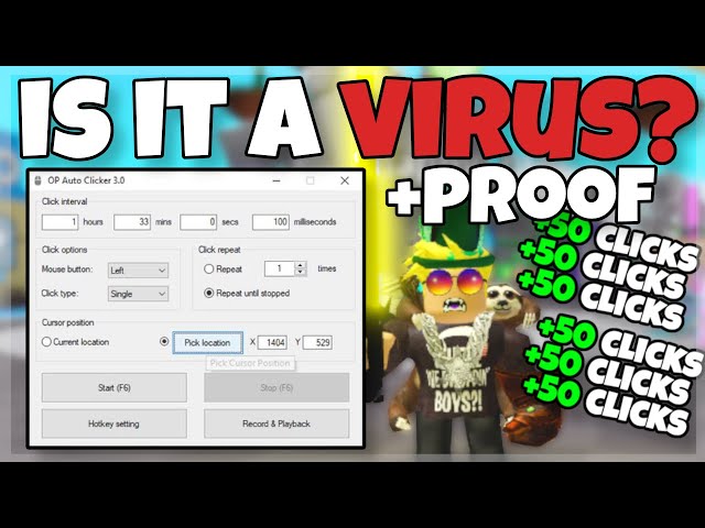 Is This Roblox Autoclicker a VIRUS? 