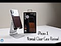 iPhone X Nomad Clear Case Review!