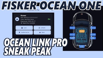 Fisker Ocean - OceanLink Pro iOS Sneak Peak