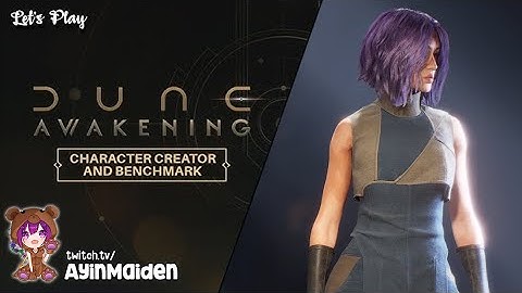 Dune: Awakening Character Creator and Benchmark