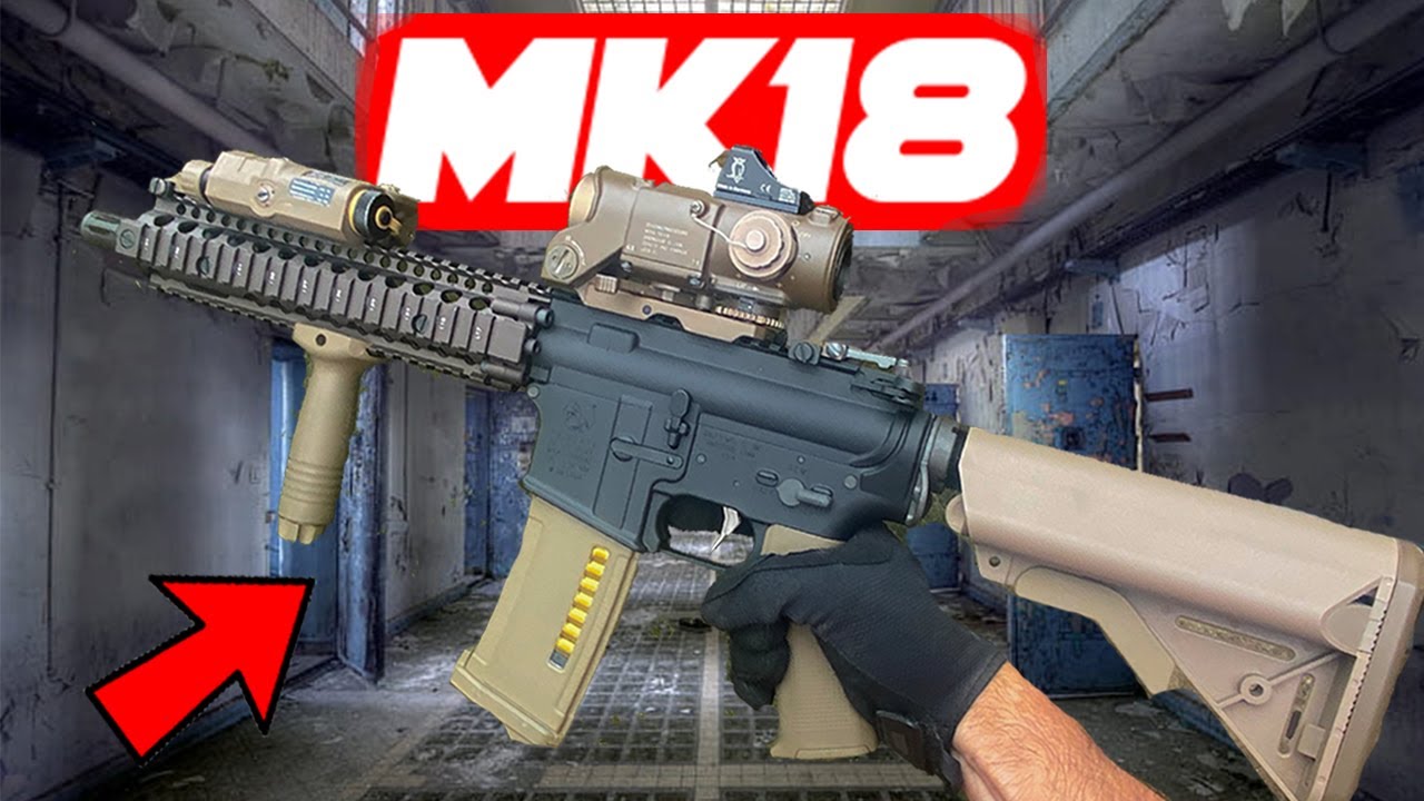 Abandoned Factory Airsoft MK18 AEG + Tokyo Marui MK46 Gameplay!
