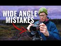 Wide Angle MISTAKES in Landscape Photography - BEGINNER to PRO