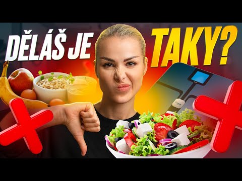 10 Chyb v jídelníčku: proč nehubneš, i když jíš zdravě