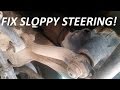 How to Adjust Steering Box - Fix Sloppy Steering (Chevy S10)