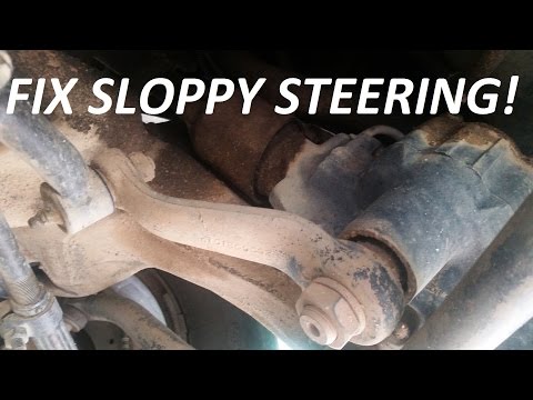How to Adjust Steering Box – Fix Sloppy Steering (Chevy S10)