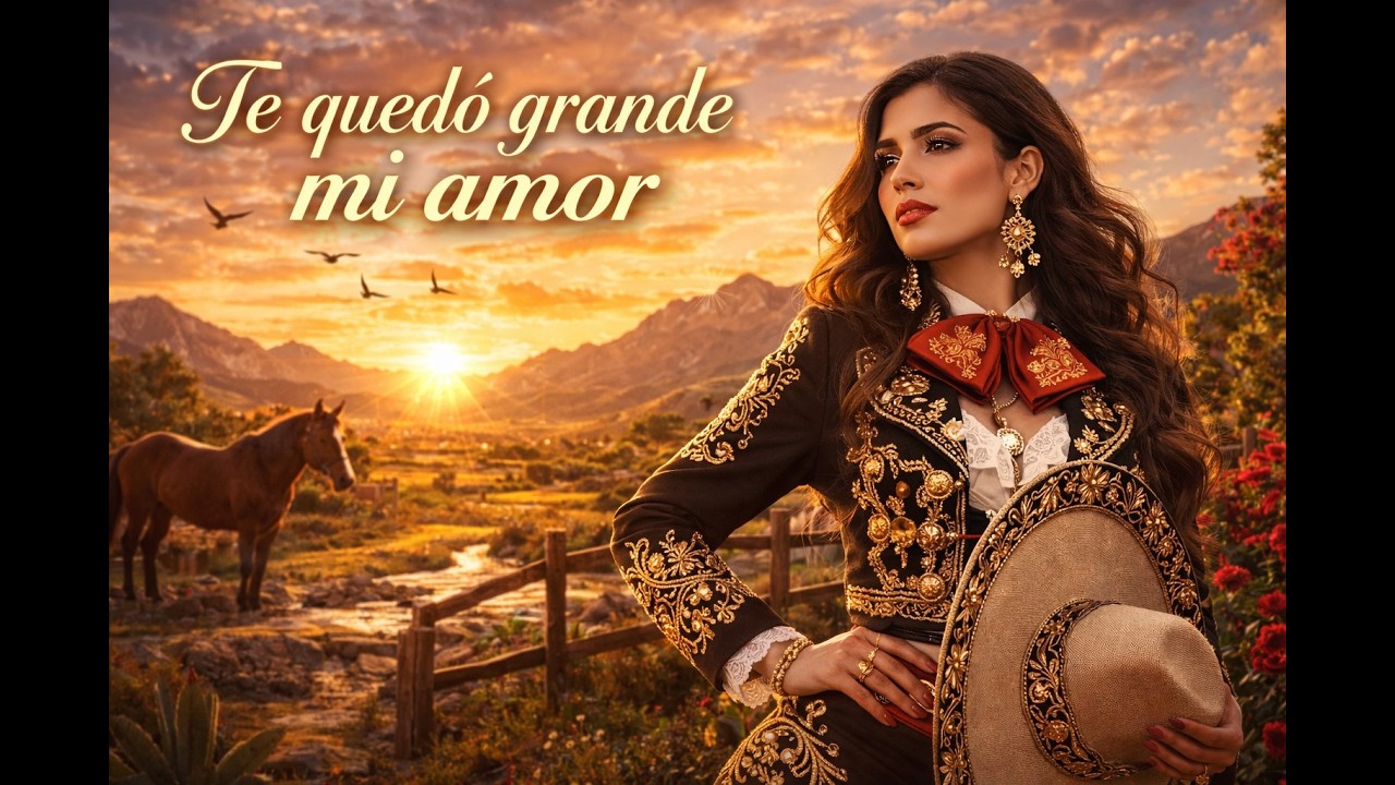 Te quedó grande mi amor - Mexican fashion music video