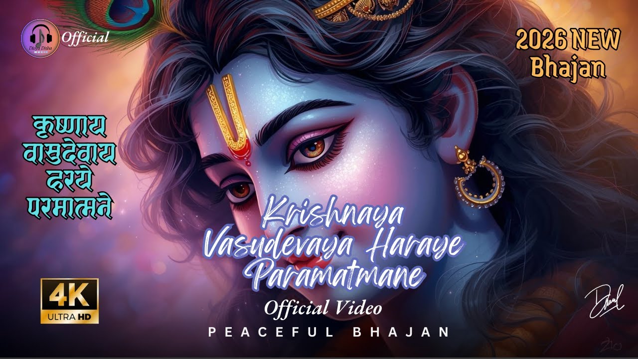 Krishnaya Vasudevaya Haraye Paramatmane l कृष्णाय वासुदेवाय l Bhajan I trending I Devotional Music