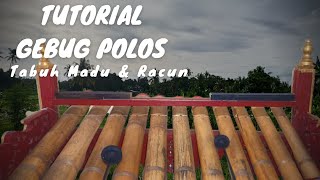 Tutorial Gebug Polos  Tabuh Madu  U0026 Racun  Rindik Bali