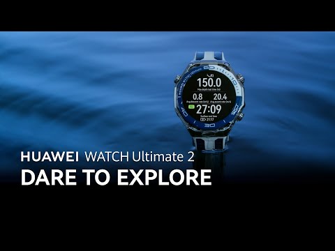 HUAWEI WATCH Ultimate 2 - vezi cum rezistă la 150m