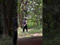 Uechi ryu Karate in the forest | #martialart #karate #uechiryu #shorts