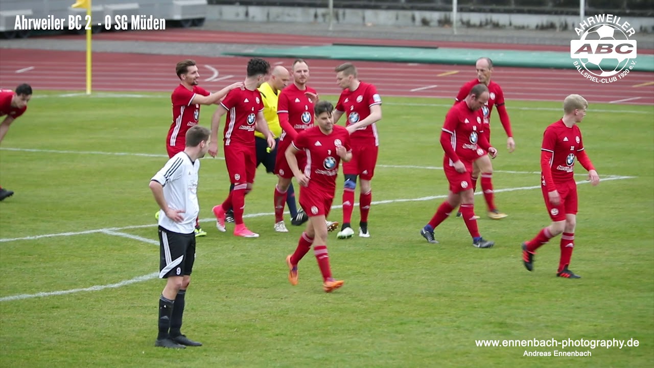 Ahrweiler BC I vs  SG Müden - Bezirksliga Mitte 01.04.2018