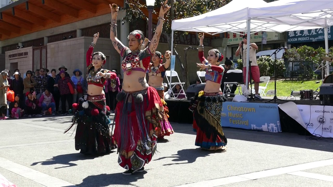 Chinatown Music Festival Belly Dancers August 4, 2018