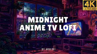 Midnight Anime TV 📺 | Cozy 90s Tokyo City Pop LoFi screenshot 5