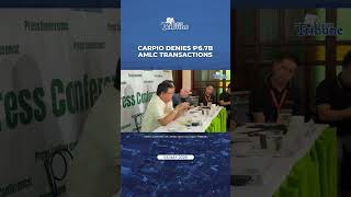 CARPIO DENIES ₱6.7B AMLC TRANSACTIONS