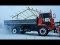 Star 200 truck -15 C cold start. Lots of smoke. HD 1080p. Good audio !