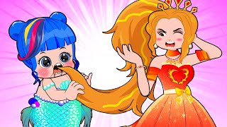 Good Vs Bad Baby - Do You Listen to Your Parents? - Princess Life Animation