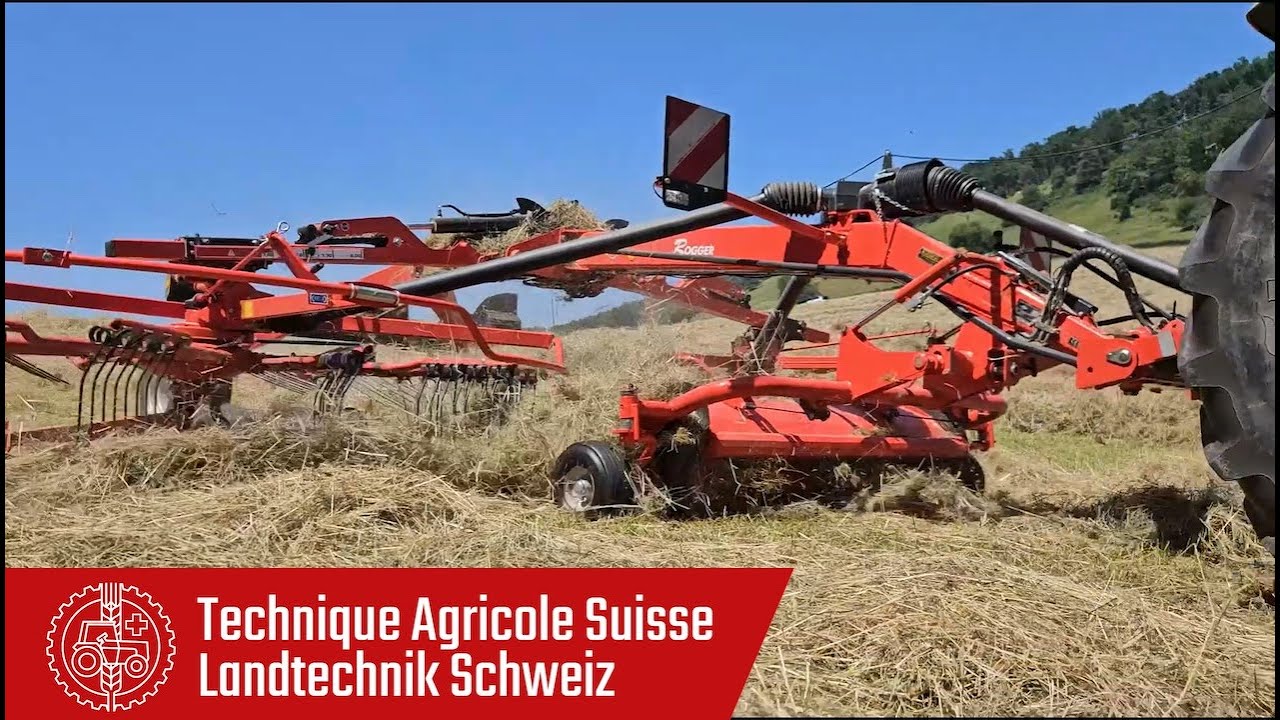Un pick-up au centre de l‘andaineur