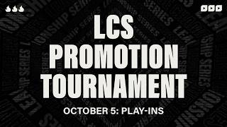 LCS Promotion Tournament | MU vs Z5 | Play-Ins