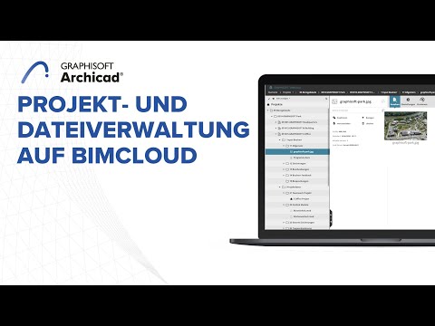 Projekt- und Dateiverwaltung auf BIMcloud