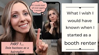 BOOTH RENTING | Part 1: What is wish I would have known |