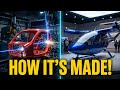 How It’s Made: The $100 Billion Flying Taxi City Factory! 🚁🤖