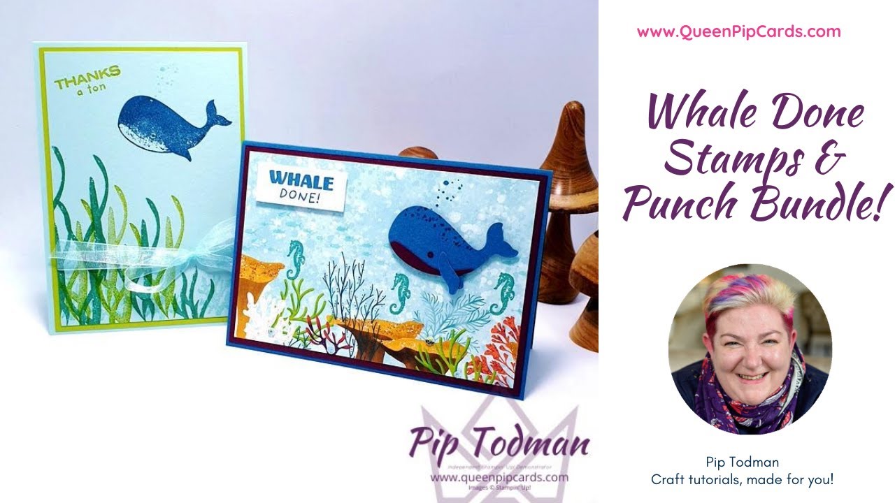 Whale Done Stamps and Punch Bundle