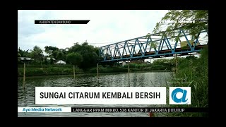 CITARUM KEMBALI BERSIH, WARGA APRESIASI KINERJA SATGAS CITARUM HARUM