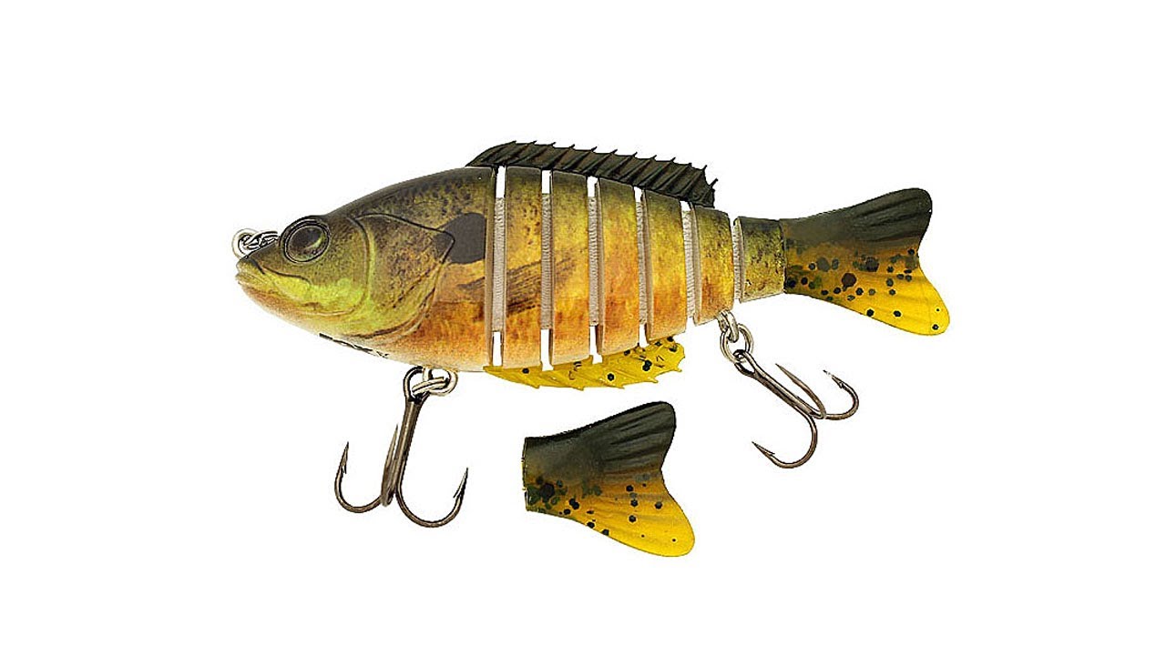 Составной воблер FOX Live Swimbait Perch LSP10-434