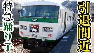 踊り子から引退間近の“185系”に乗ってきた！
