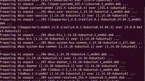 How to update & upgrade Ubuntu server