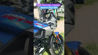 World’s Best Value for Money Adventure Touring Bike | TVS Apache RTX 300🔥🐎| Massa Massa #shorts