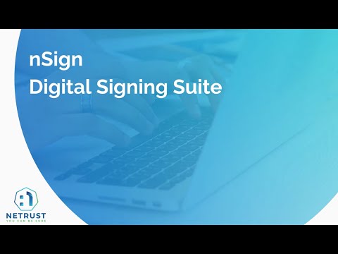 nSign Digital Signing Suite Overview