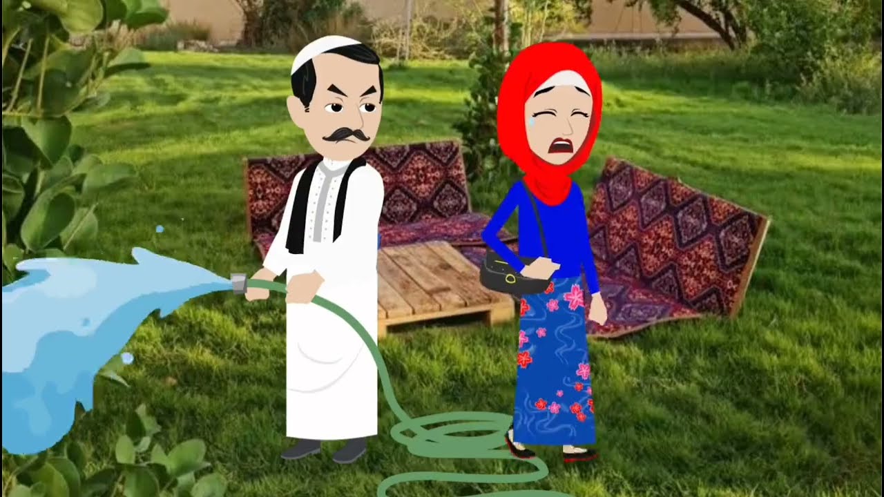 حكايات صعيديه/ حكايتى من قلب الصعيد القصه كامله عمى عاوز يبعنى ويضيع حلمي #حكايات_انيميشن