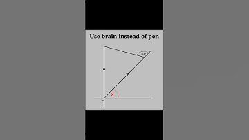 Basic mathematics Triangle problem algebra tricky problem #mathteacher #mathlover #mathfun #algebra