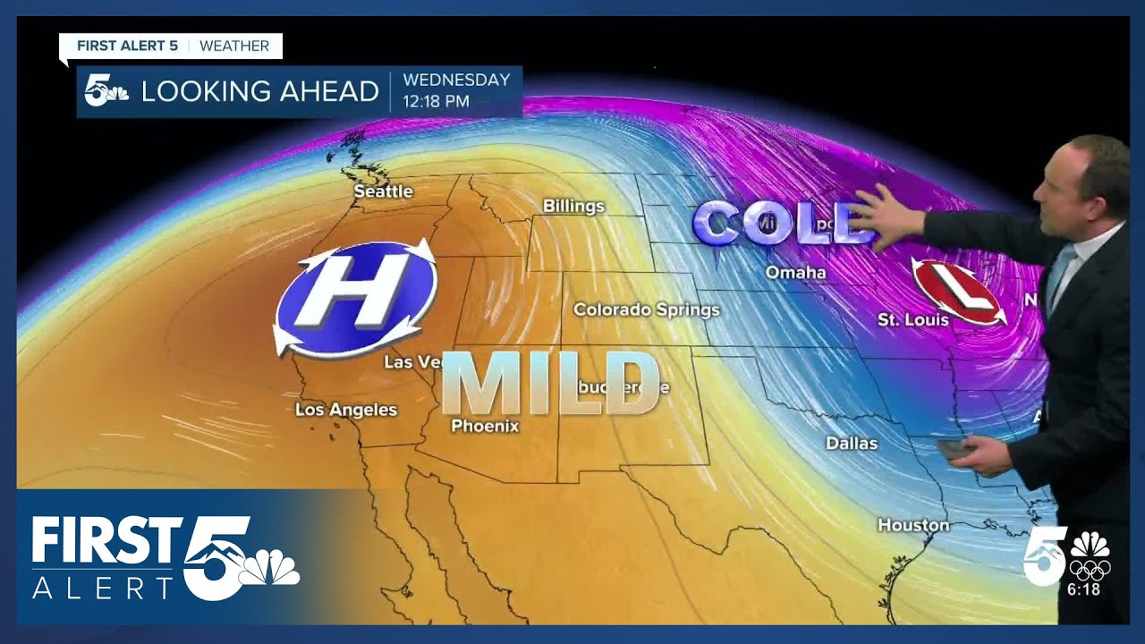 Warming continues Tuesday ahead of dry cold front this evening