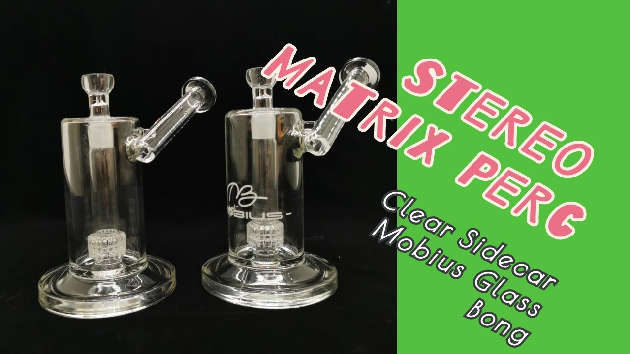 Sidecar Mobius Glass Bong Drum And Stereo Matrix Perc Oil Dab Rig ShareBongs Product Review