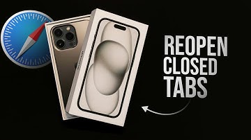 How to Reopen Recently Closed Safari Tabs on iPhone (tutorial)