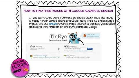 How to Find Free Images in Google’s Advanced Image Search