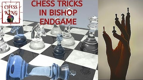 Bishop of the same colour endgame tricks