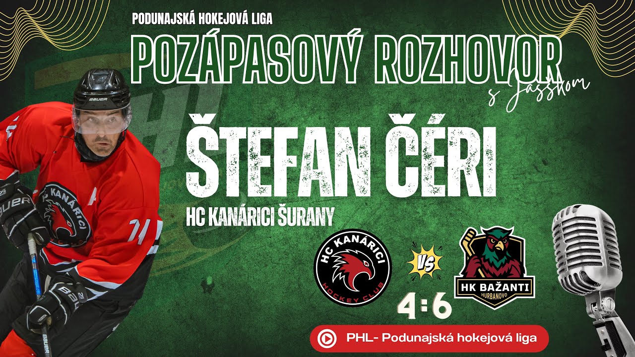 🔥 Pozápasový rozhovor: Štefan Čéri (HC Kanárici Šurany)