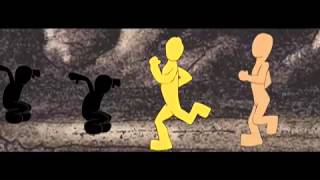 Cel Animated Walk Cycles from 2010