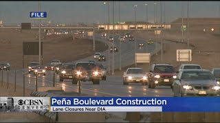 Construction Begins On Section Of Peña Boulevard Near Denver International Airport