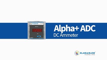 How to Program Elmeasure Alpha+ ADC DC ammeter - Programming Guide