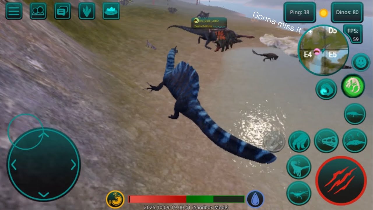 Destroying mega packs with the old spino and the new spino (still OP) | the cursed isle 