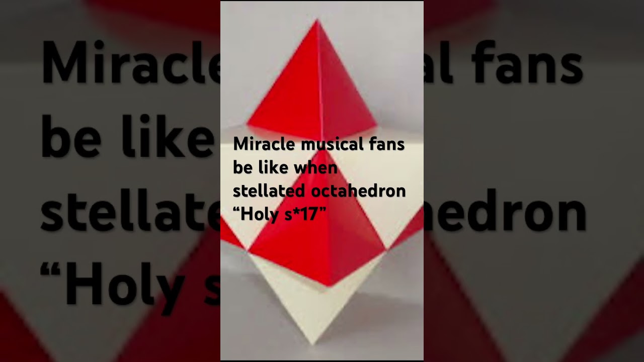 Miracle musical fans be like