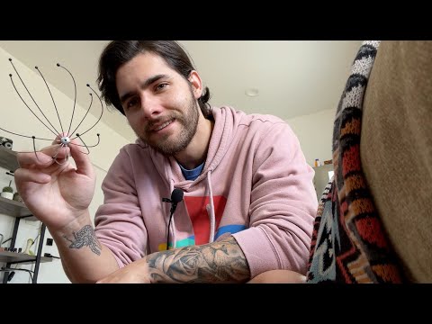 ASMR Boyfriend Triggers You To Sleep 😴 Relaxing Male Roleplay - Soft Speaking
